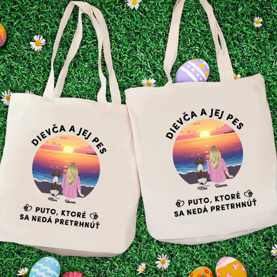 Dievča a jej mačka