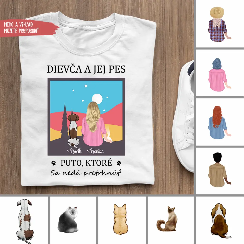 Dievča a jej pes. PUTO, KTORÉ SA NEDÁ PRETRHNÚŤ