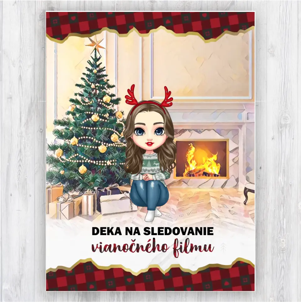 Deka na sledovanie vianočného filmu