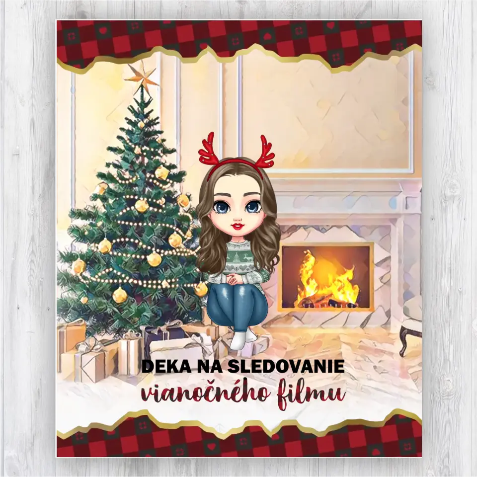 Deka na sledovanie vianočného filmu