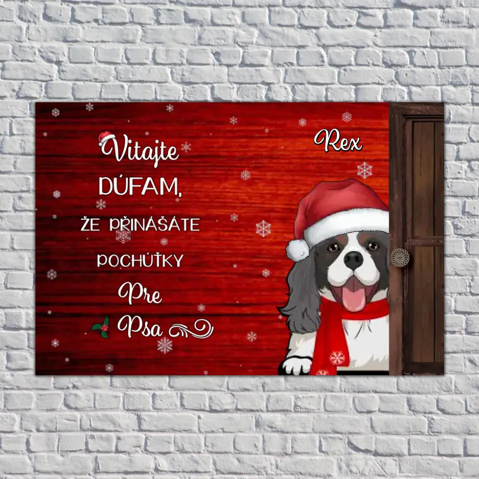 Vitajte. DÚFAME, že prinášate pochúťky pre domáce zvieratá