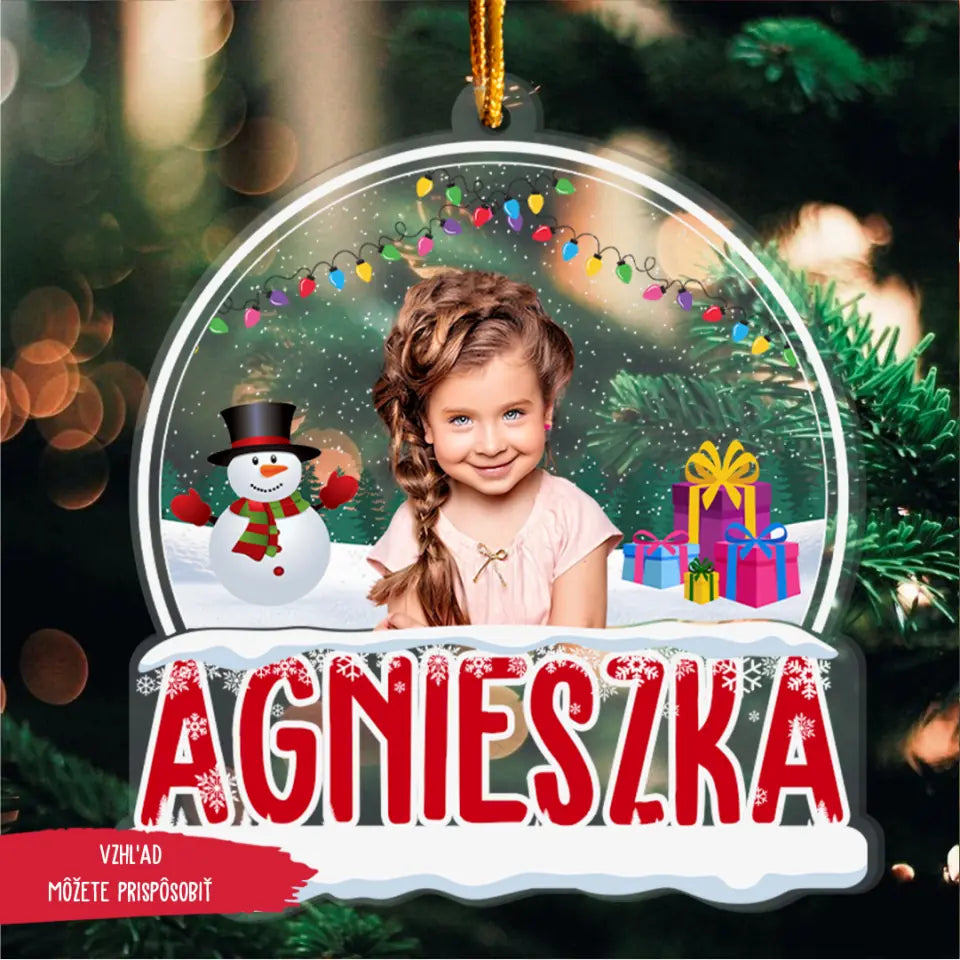 Vianočná snehová guľa