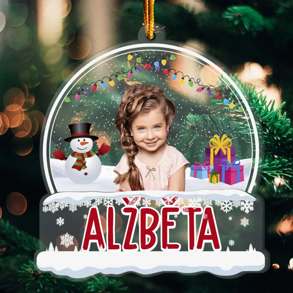 Vianočná snehová guľa