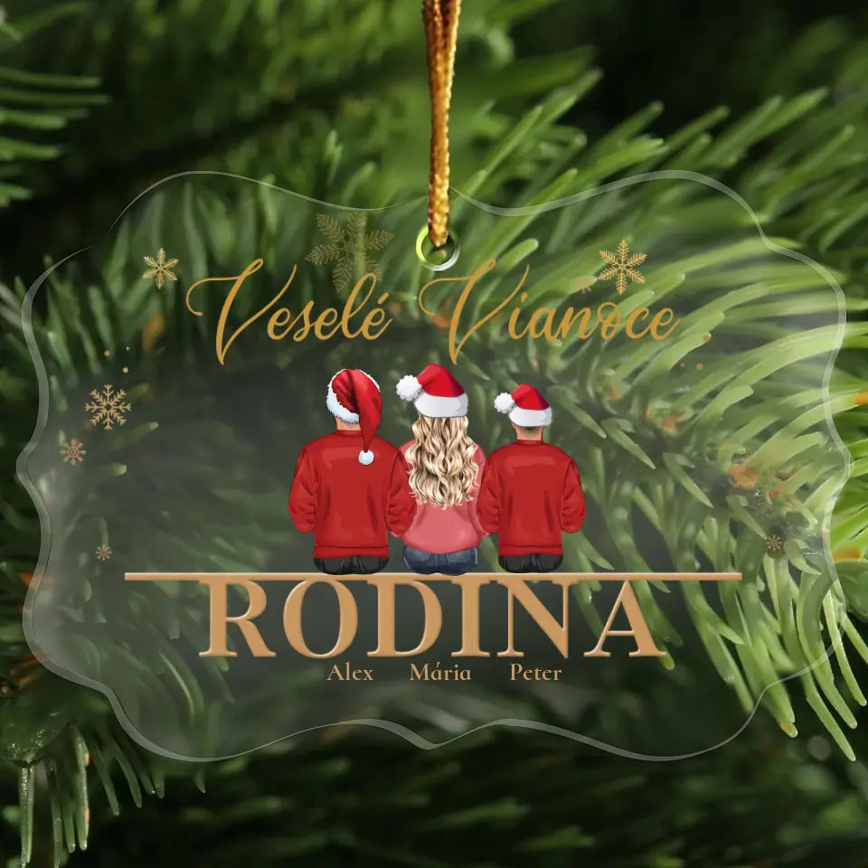 Vianočná ozdoba pre celú rodinu - najlepšia spomienka