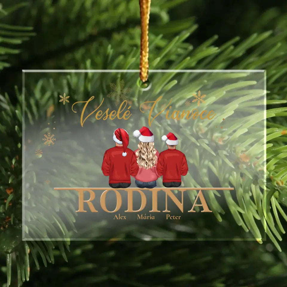 Vianočná ozdoba pre celú rodinu - najlepšia spomienka