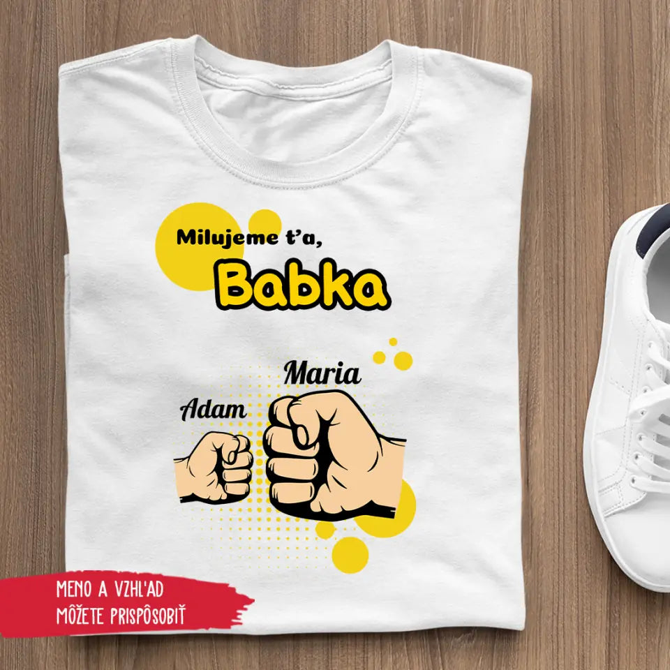 Milujeme ťa, babka