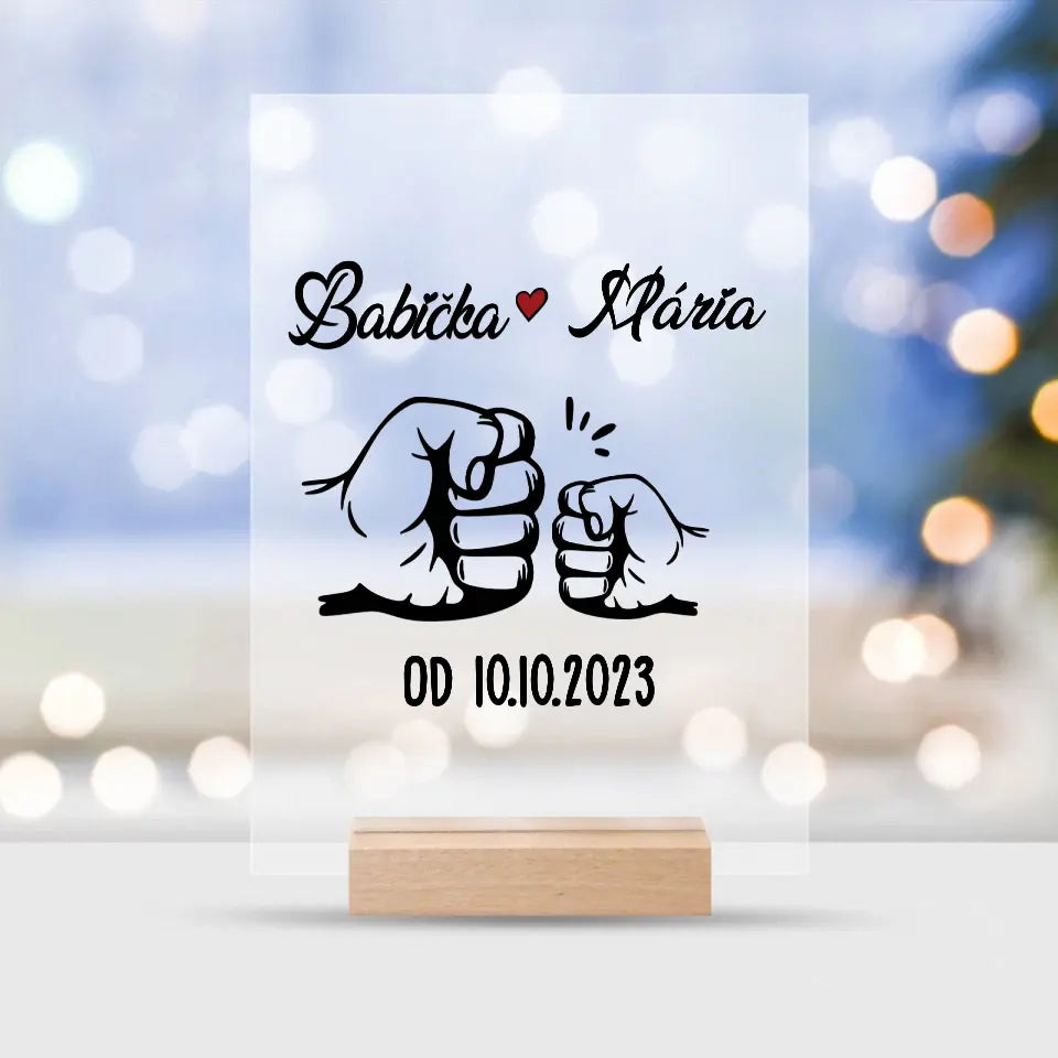 Darček pre Babku - Ruky