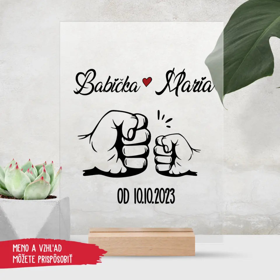 Darček pre Babku - Ruky