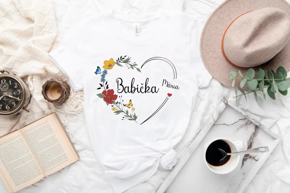 Darčeky - Srdce s kvetmi