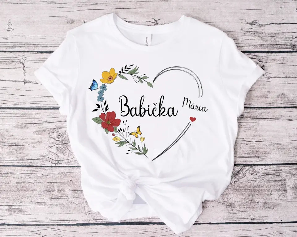 Darčeky - Srdce s kvetmi