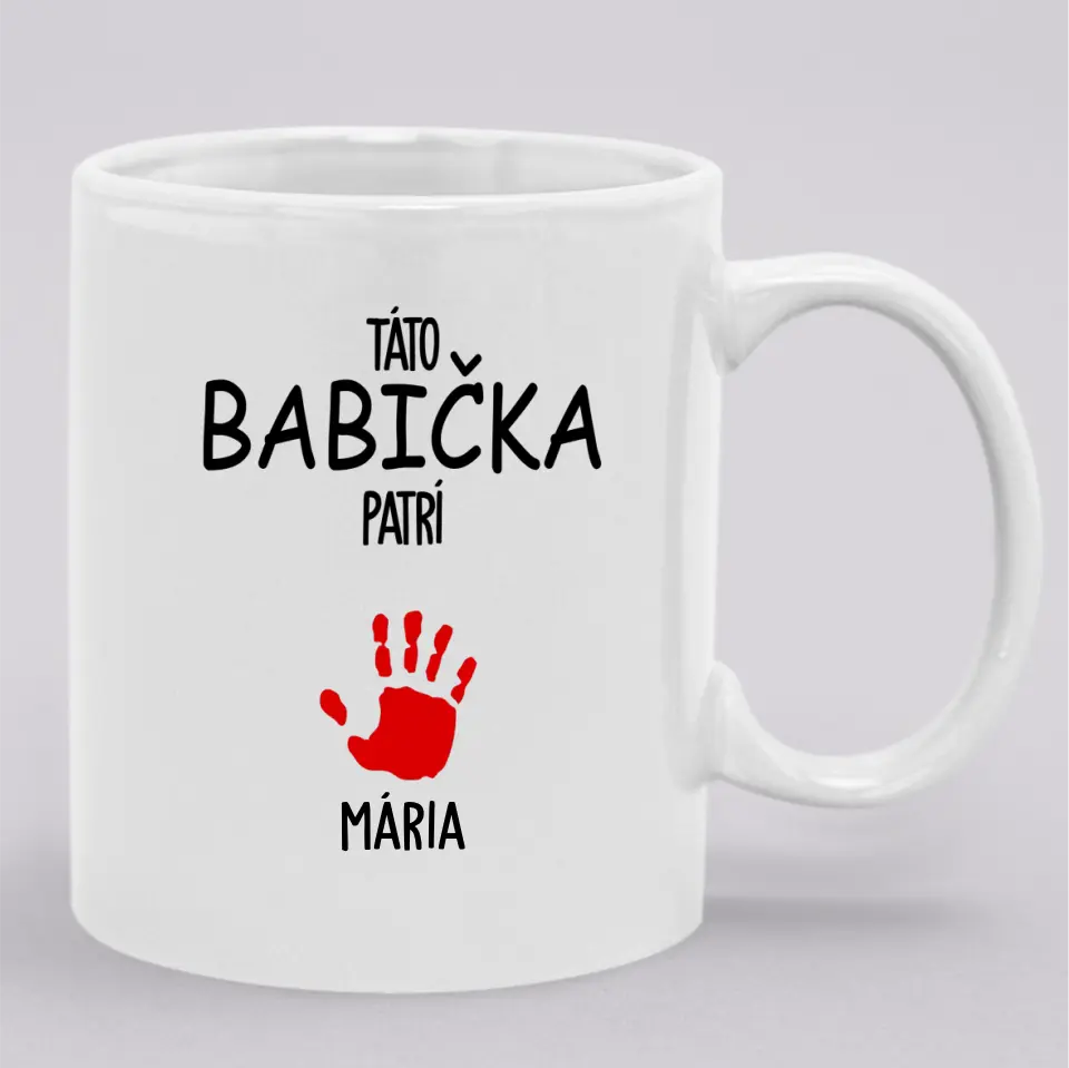 Darčeky - Táto babička patrí