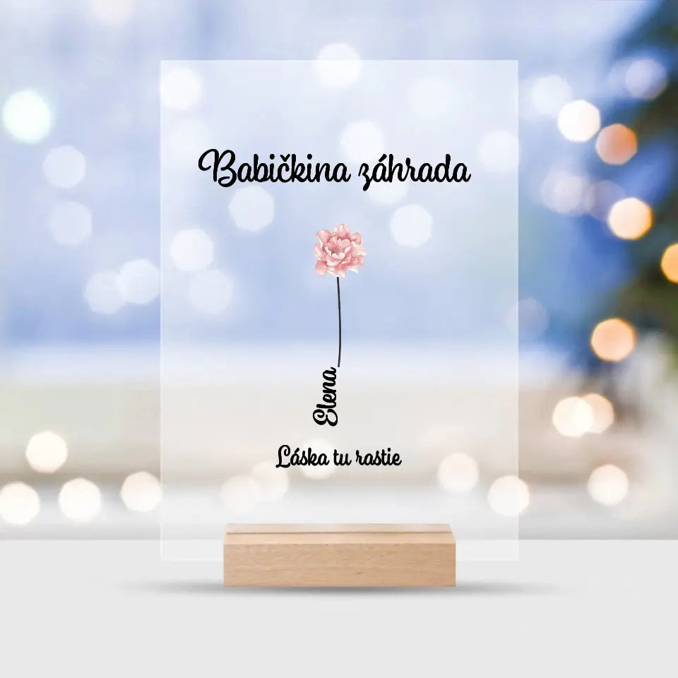Darček - Babičkina záhrada