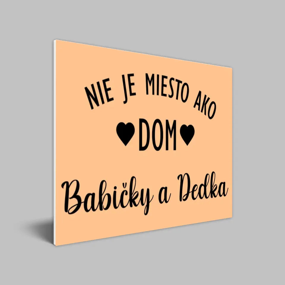 Nie je miesto ako dom babičky a dedka