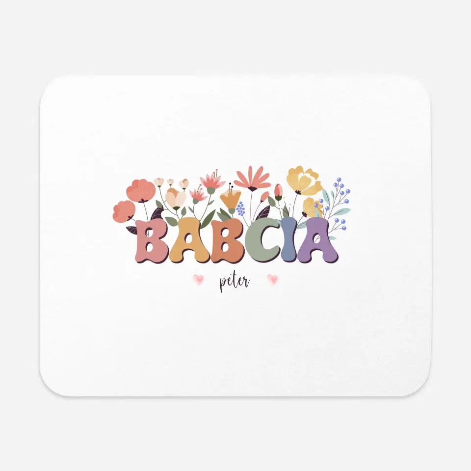 Pamiatka - Babička s kvetmi