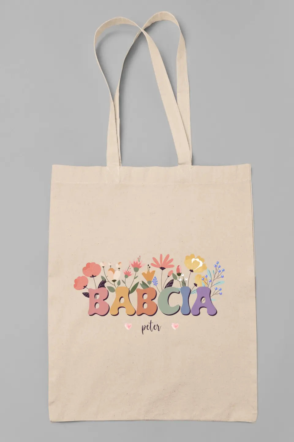 Pamiatka - Babička s kvetmi