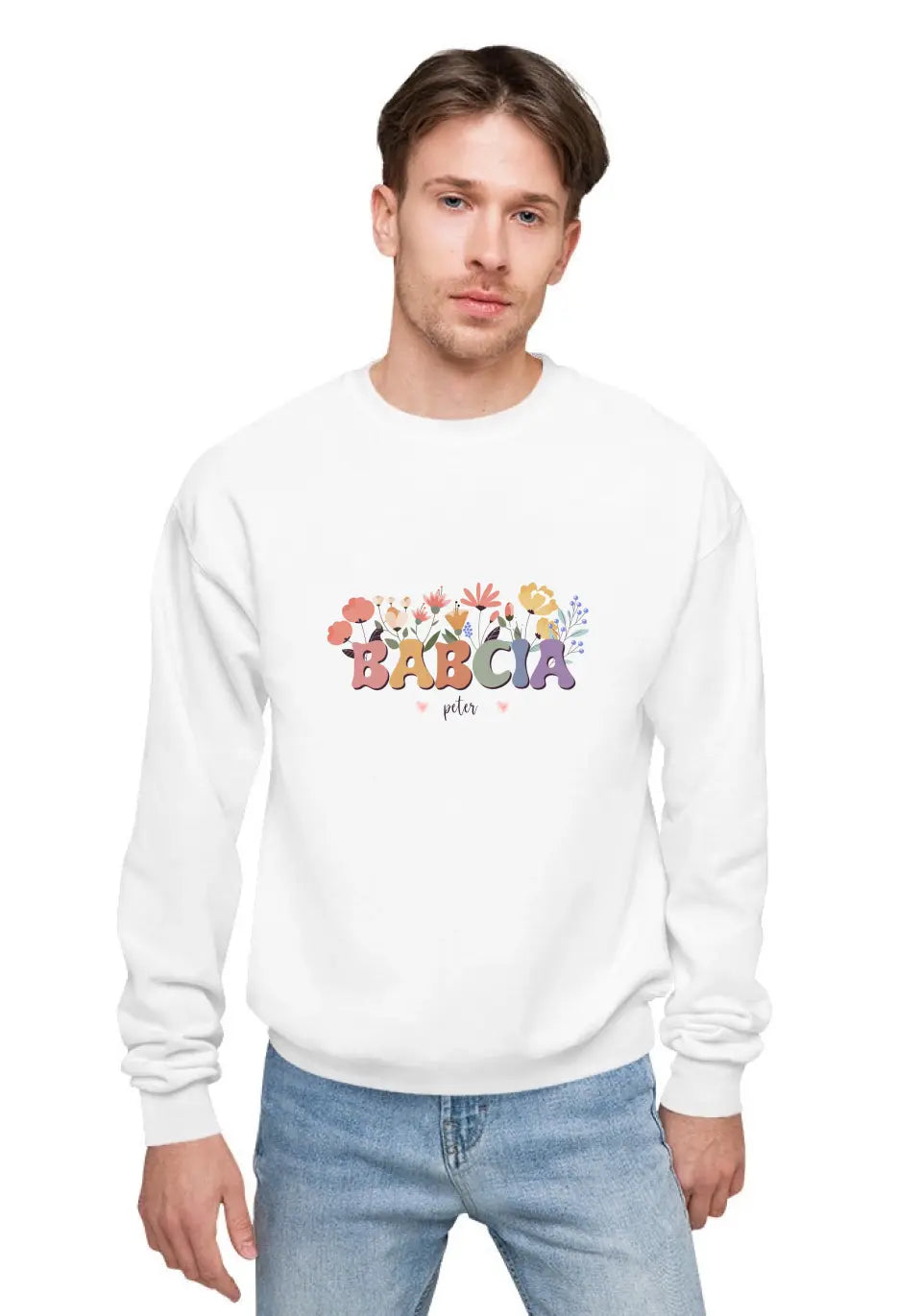 Darček - Babička s kvetmi