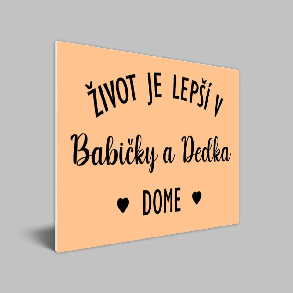 Život je lepší v dome babičky a dedka