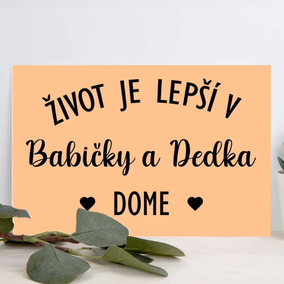 Život je lepší v dome babičky a dedka