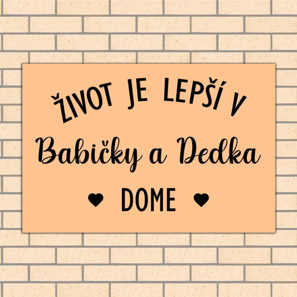 Život je lepší v dome babičky a dedka