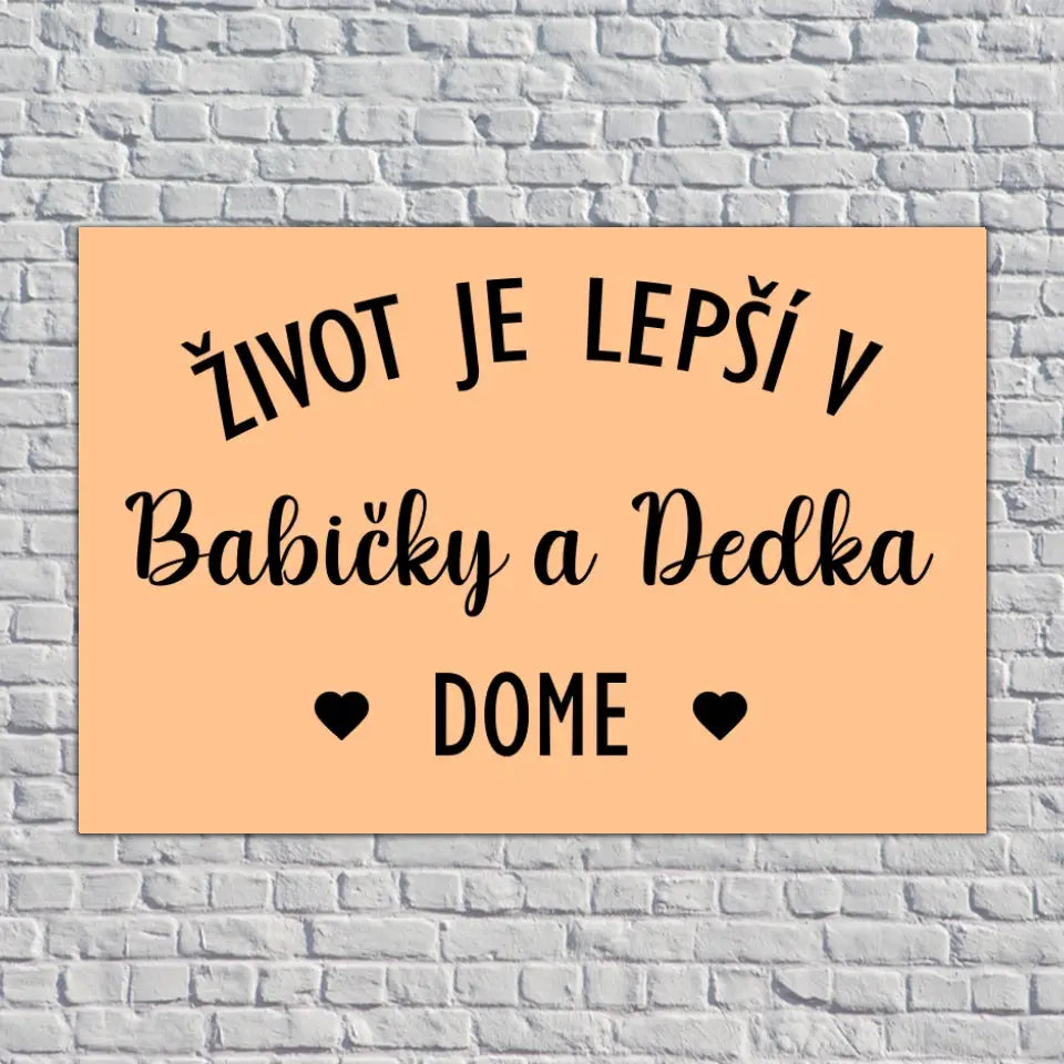 Život je lepší v dome babičky a dedka