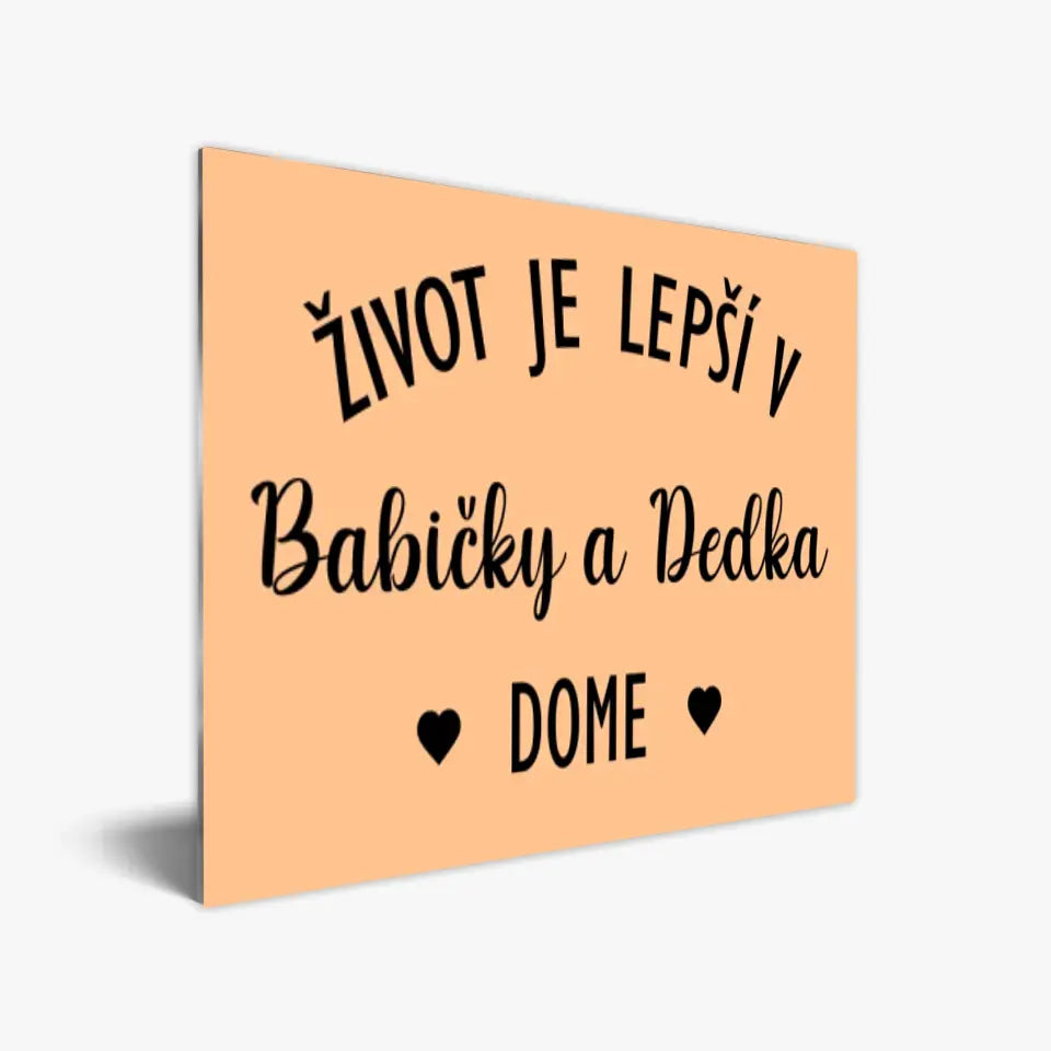 Život je lepší v dome babičky a dedka