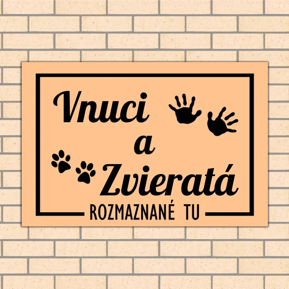 Vnuci a vnučky Rozmaznané tu