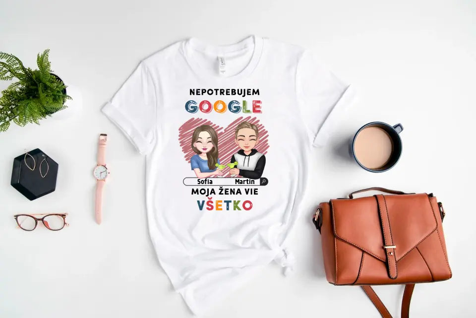 Nepotrebujem Google, môj manžel vie všetko