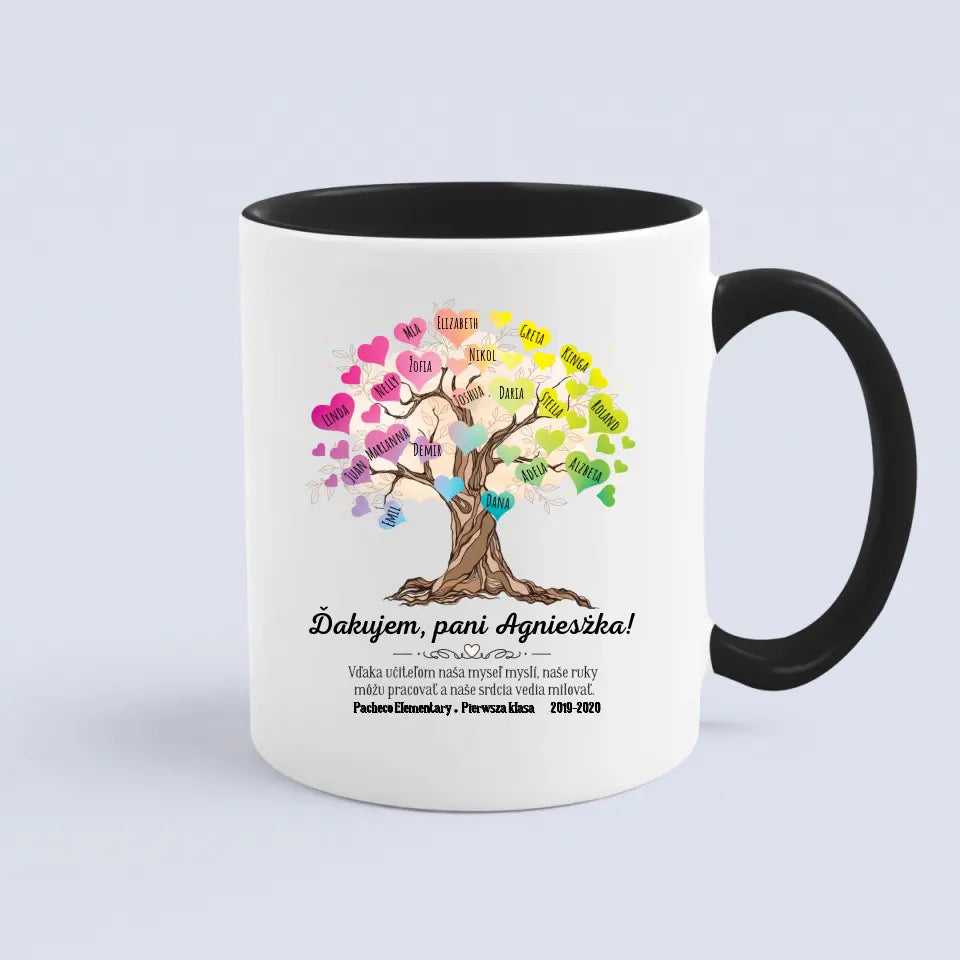 Personalizovaný hrnček ku Dňu učiteľov