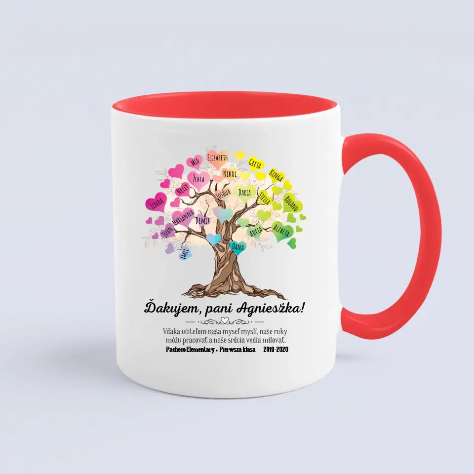 Personalizovaný hrnček ku Dňu učiteľov