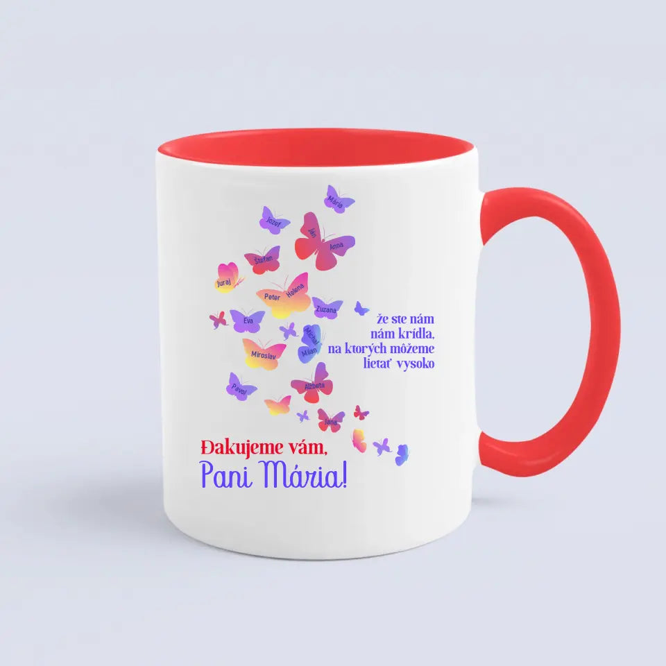 Personalizovaná podložka pod myš ku Dňu učiteľov