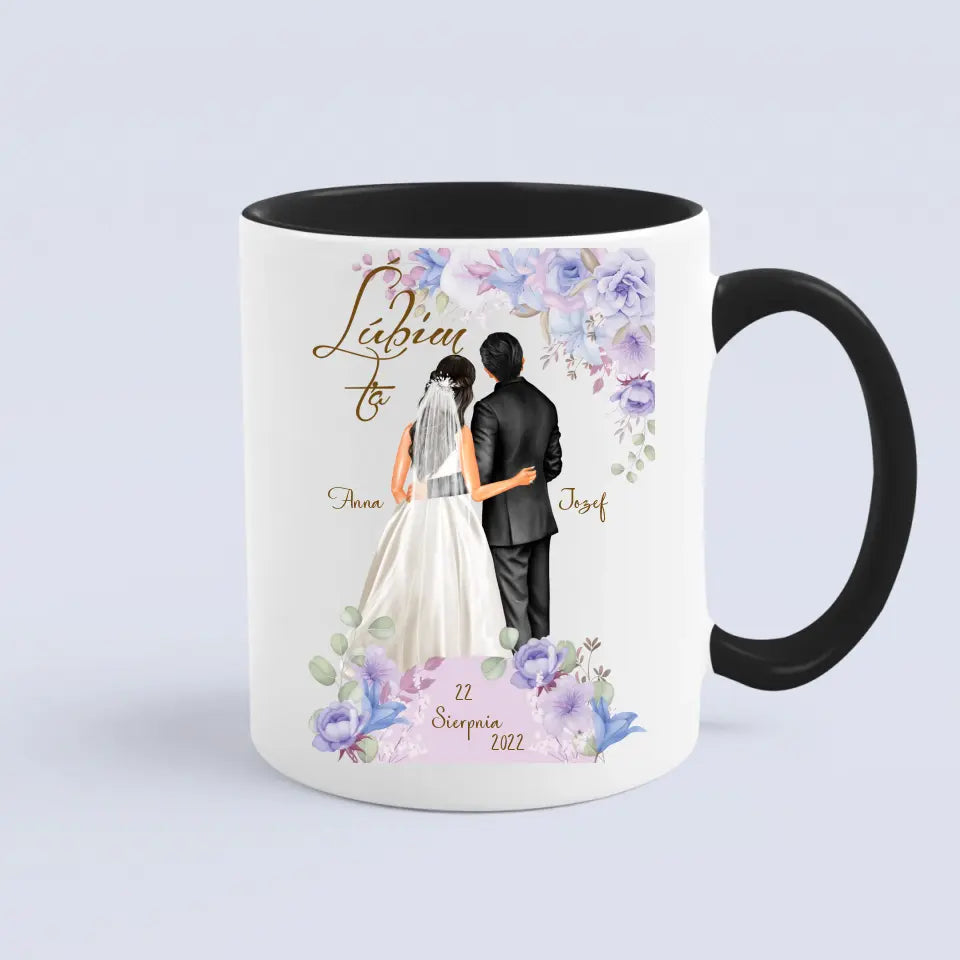 Akrylové sklo pre nevestu a ženícha