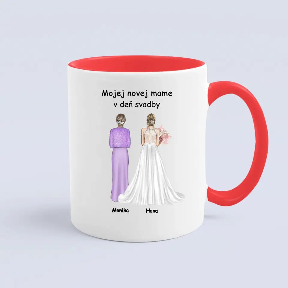 Mojej novej mame v deň svadby