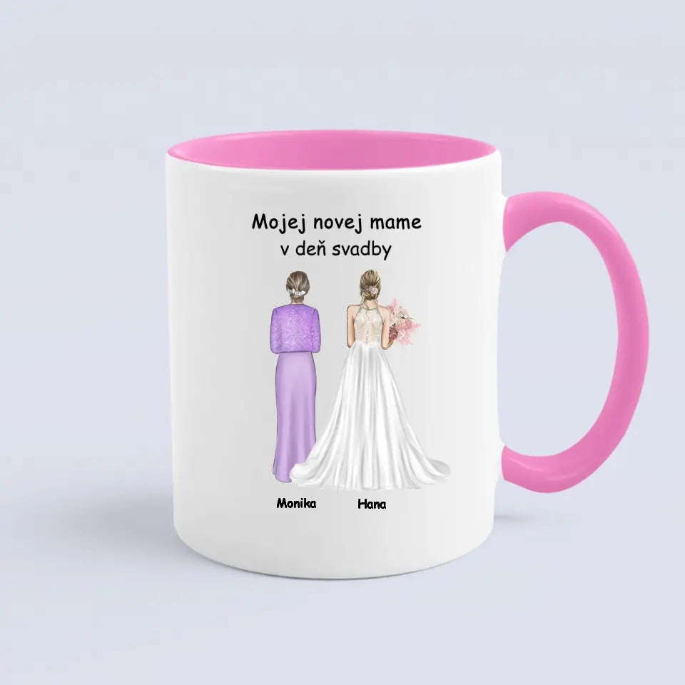 Mojej novej mame v deň svadby