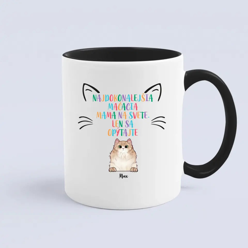 Najdokonalejšia mačacia mama na svete. Len sa opýtajte