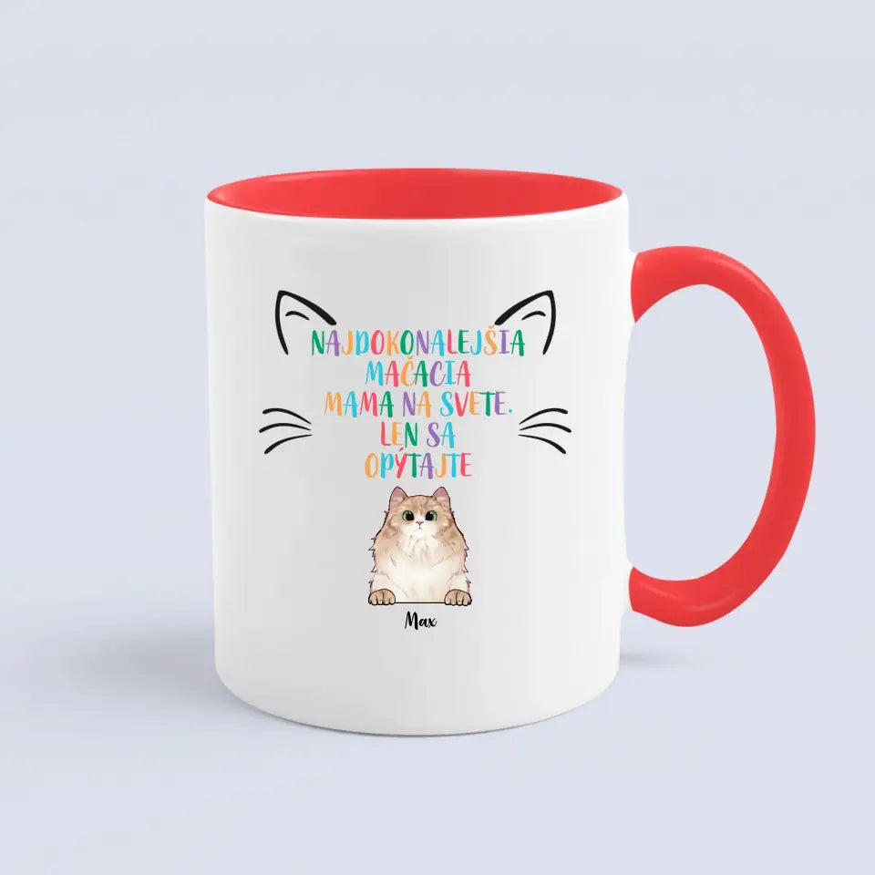 Najdokonalejšia mačacia mama na svete. Len sa opýtajte