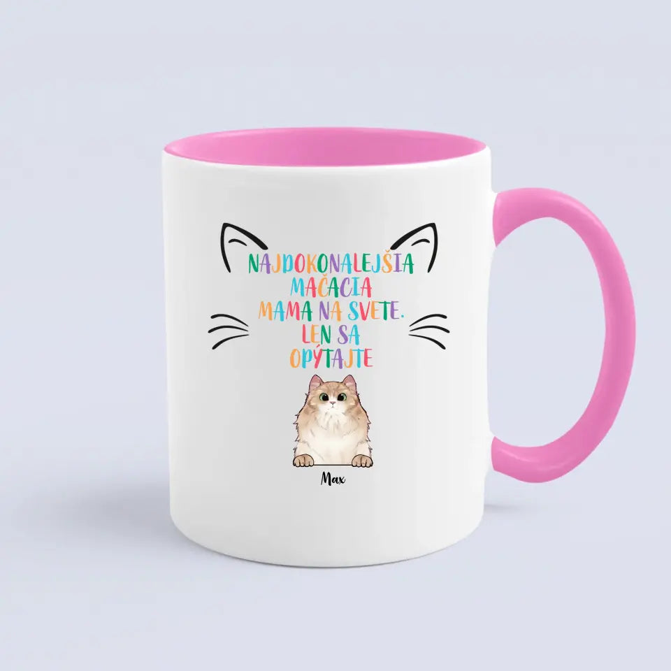 Najdokonalejšia mačacia mama na svete. Len sa opýtajte