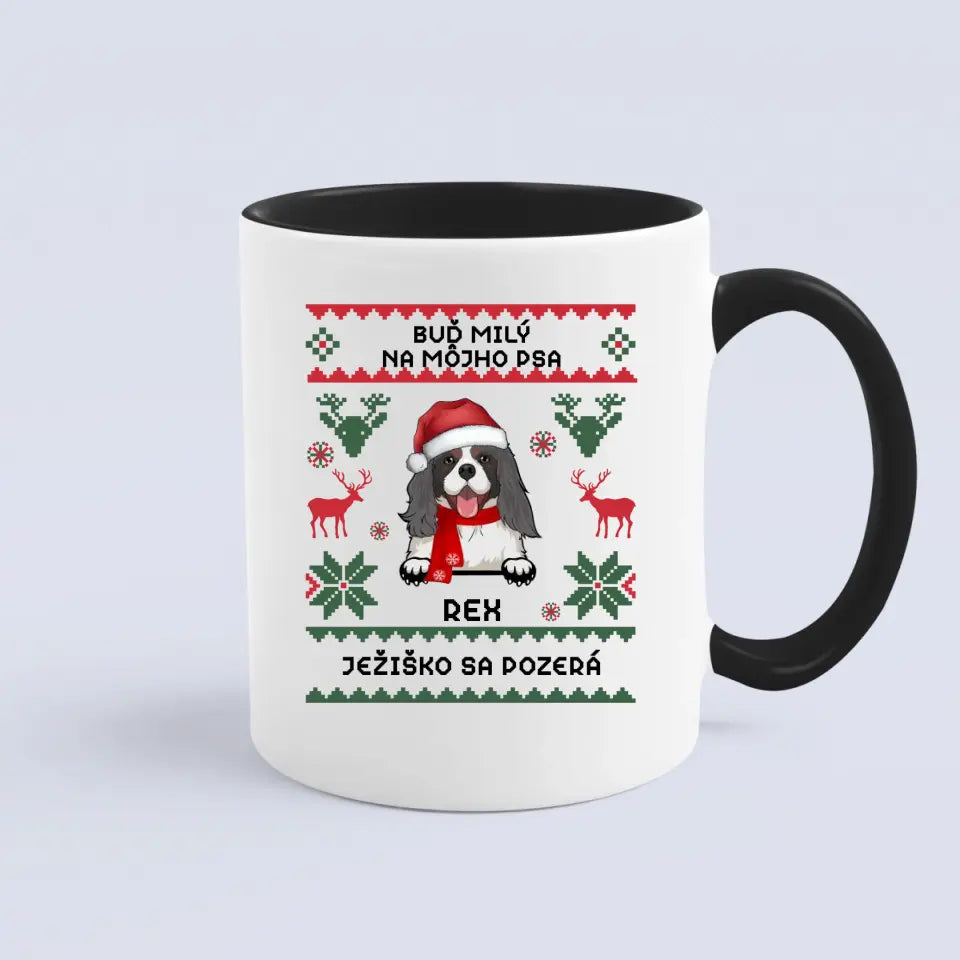 BUĎ MILÝ NA MÔJHO PSA. JEŽIŠKO SA POZERÁ