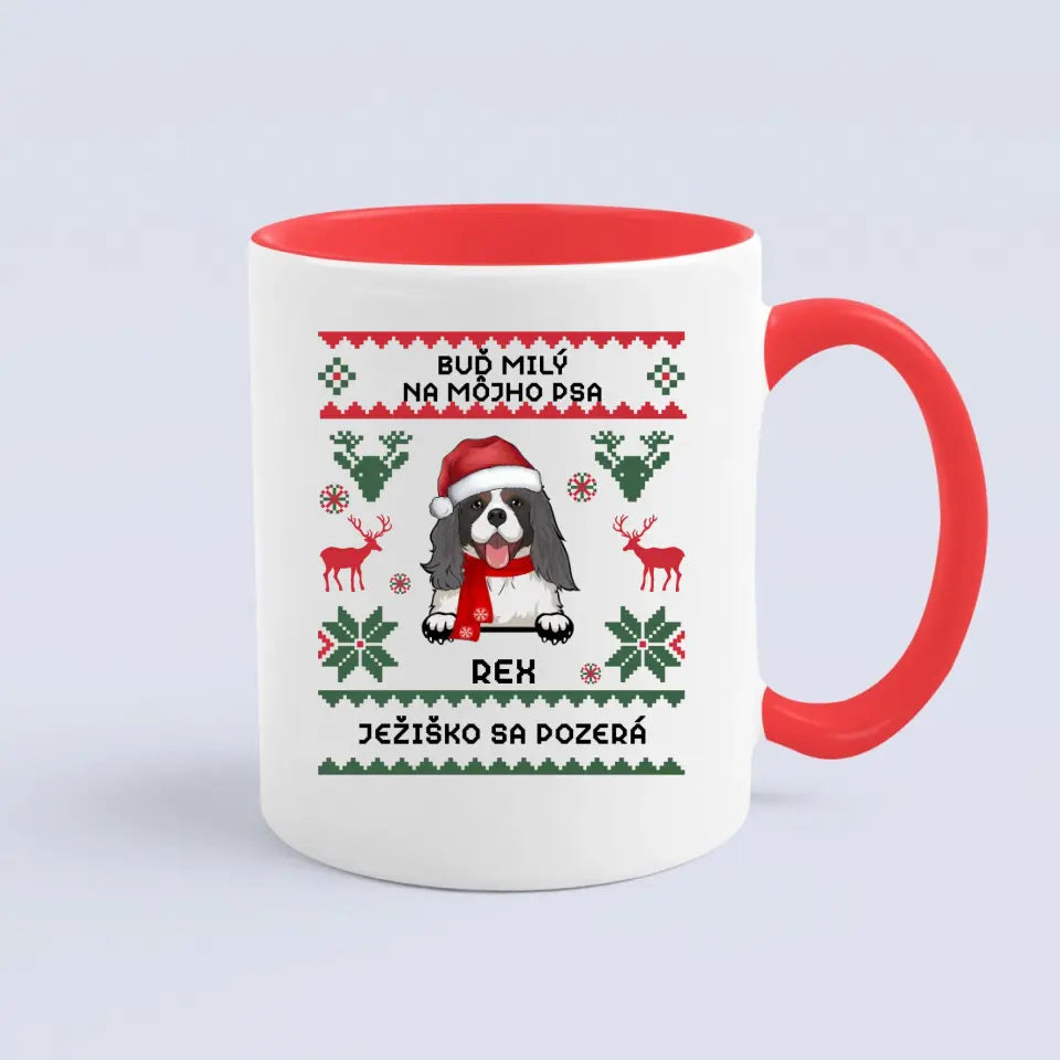 BUĎ MILÝ NA MÔJHO PSA. JEŽIŠKO SA POZERÁ