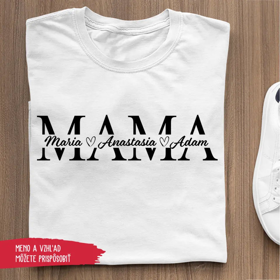 Darček Mama s menami detí