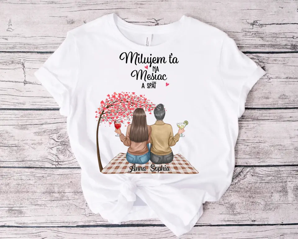 Milujem ťa na mesiac a späť