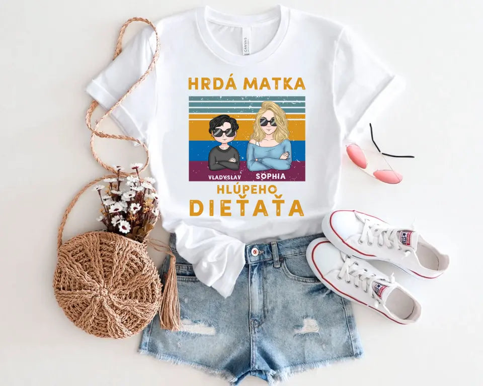 Hrdá matka niekoľkých hlúpych detí