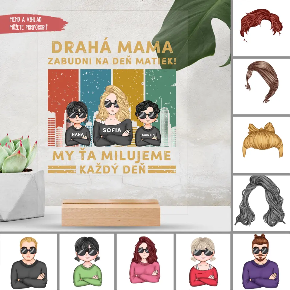 Drahá mama zabudni na deň matiek