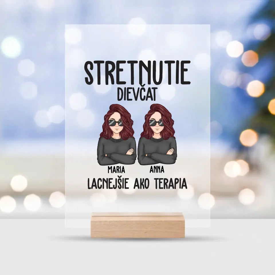 Stretnutie dievčat. Lacnejšie ako terapia