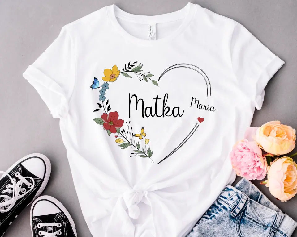 Pre mamu - Srdce s kvetmi