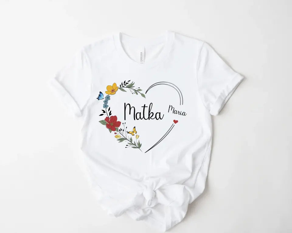 Pre mamu - Srdce s kvetmi