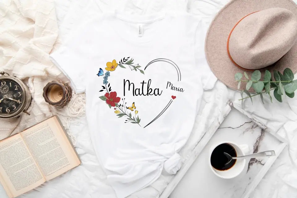 Pre mamu - Srdce s kvetmi