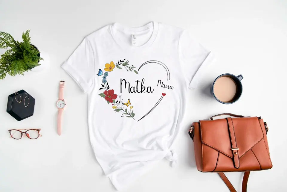 Pre mamu - Srdce s kvetmi