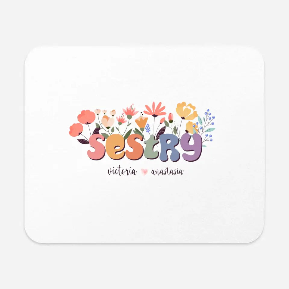 Darček - Sestry s kvetmi