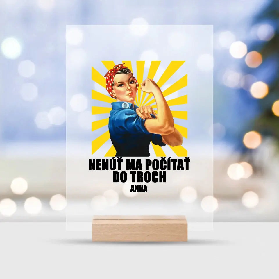 Nenúť ma počítať do troch