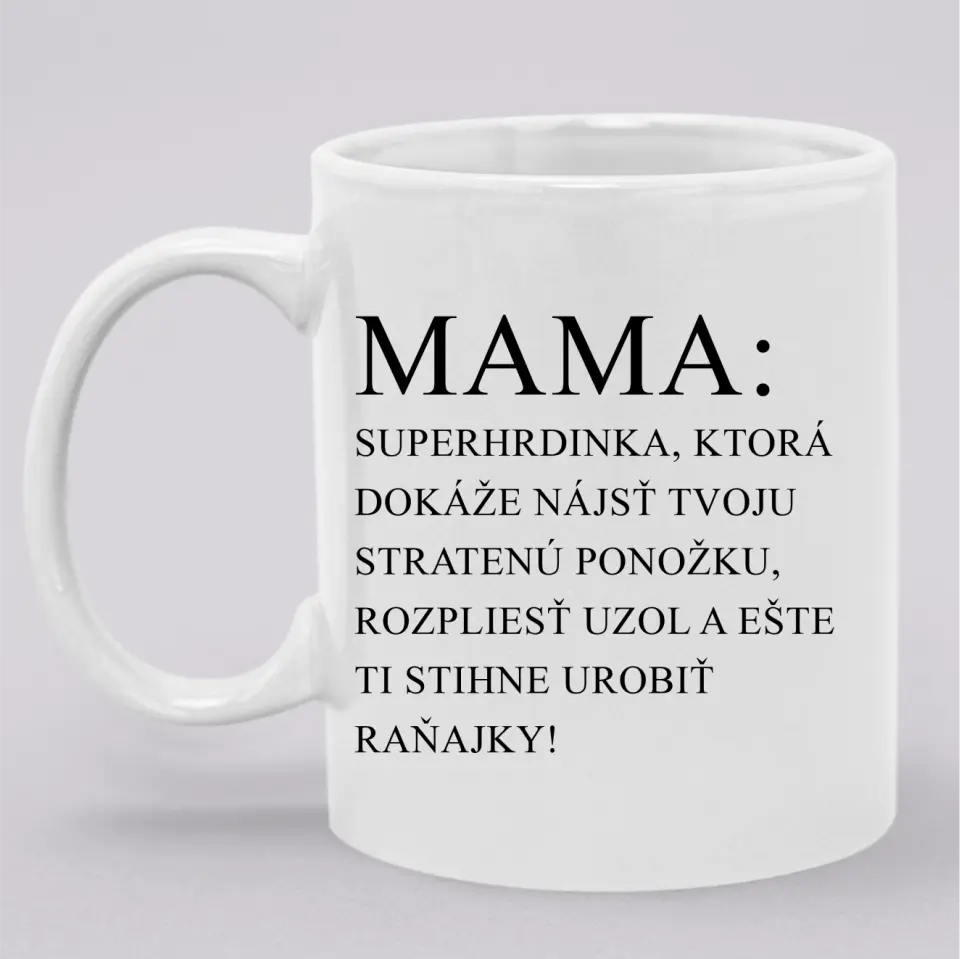 Mama: superhrdinka